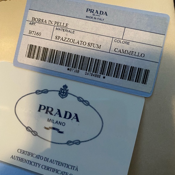 PRADA cream/tan ombre bag - Picture 5 of 11